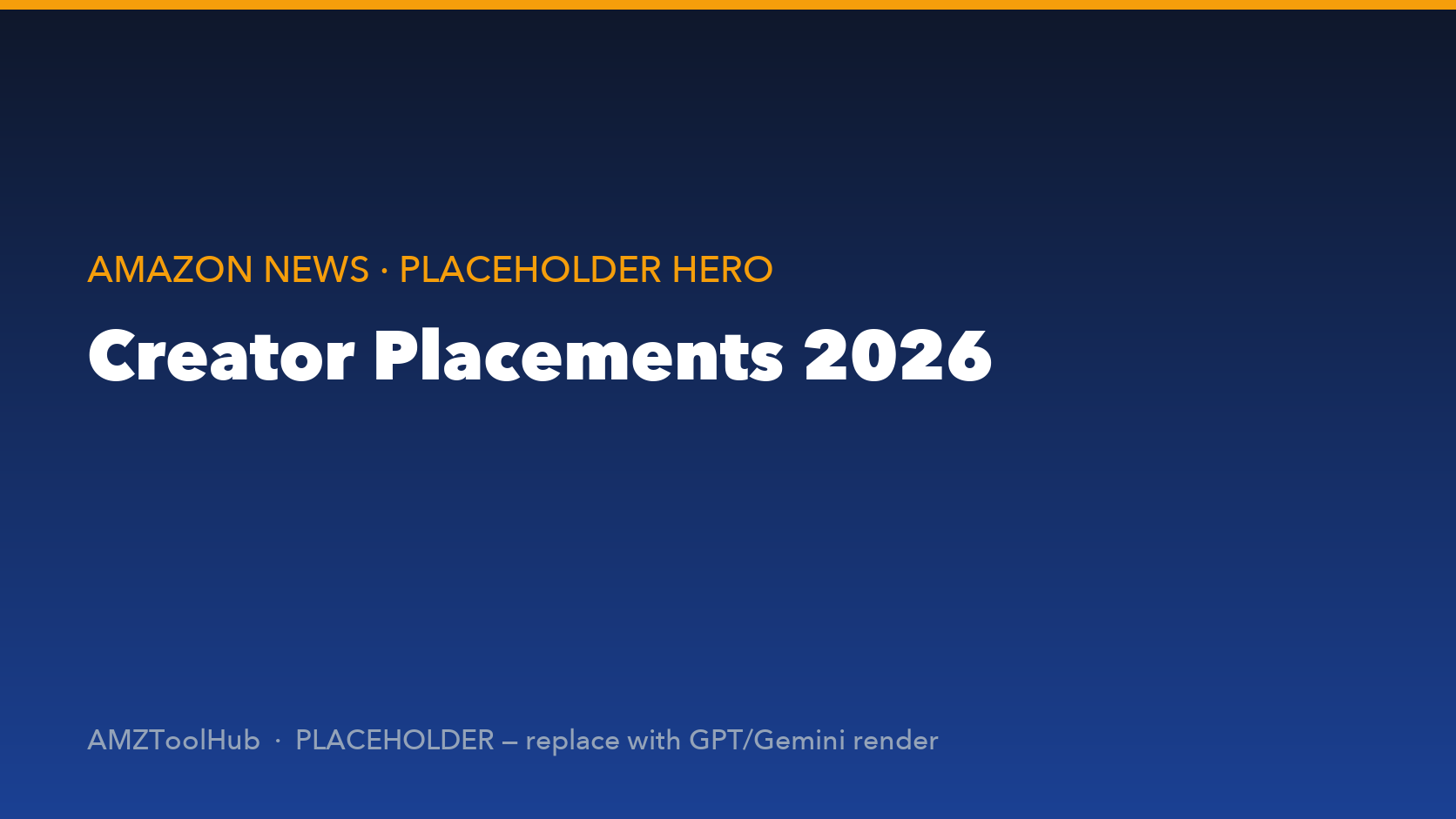 Amazon Sponsored Products creator placements 2026 running in influencer content