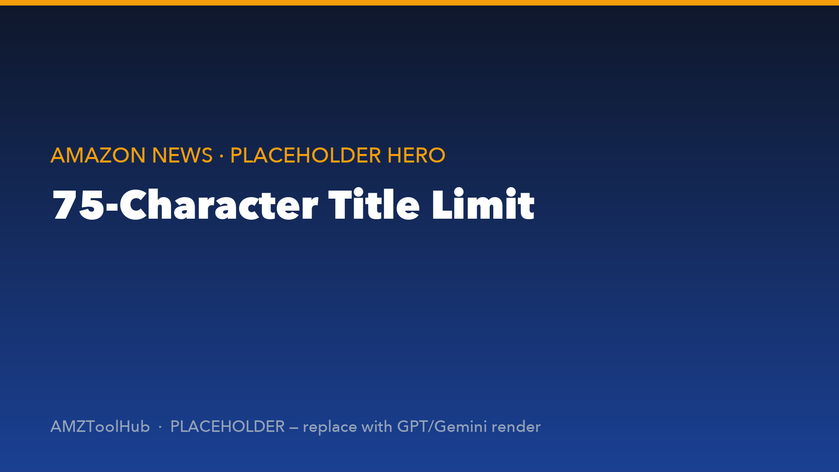 Amazon 75-character product title limit 2026 and the new Item Highlights field