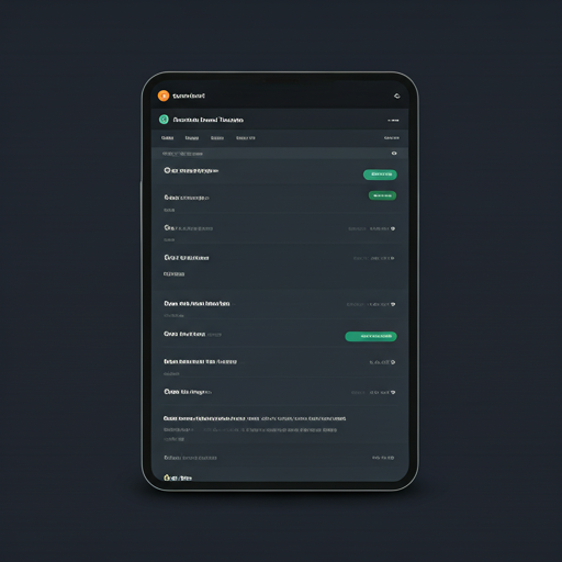 Illustration of a product tracking interface